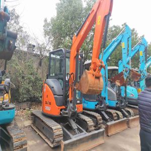 China Used Excavator Original Hitachi ZX35 second hand Hydraulic 3.5ton Mini Digger on sale