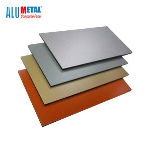 1220x2440mm Brushed PVDF Aluminum Composite Panel Sheet 5mm AA1100