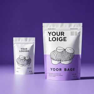 Eco-Friendly Compostable Food Bag - Biodegradable Kraft Paper Composite Pouch