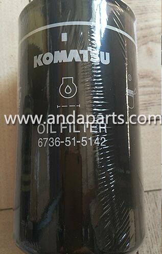 Good Quality Oil Filter For Komatsu 6736-51-5142