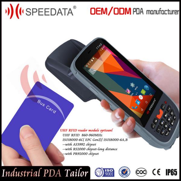 Quality Rugged Mobile PDA Android Rfid Handheld Readers with 900Mhz Modules for sale