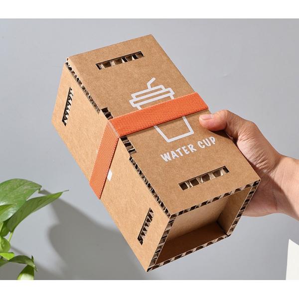 Eco Packaging Premium Corrugated Box For Coffee Ceramic Cups Candles Custom Branding