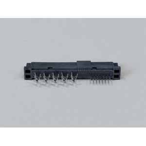 High-Reliability SAS 29P 180° IDC Female PCB Connector, Ni/Au/Sn Plated