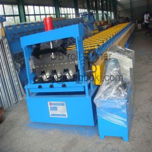 Colored Steel Plate / Galvanized Board Floor Deck Roll Forming Machine With 30