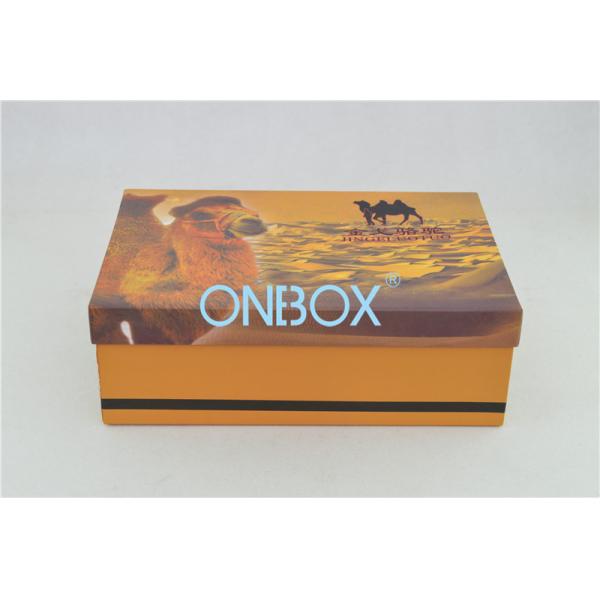 Gift Custom Printed Corrugated Boxes Biodegradable For Shoes