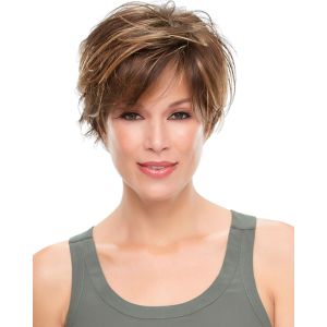 New Style Normal Lace Short Synthetic Wigs Heat Resistant Machine Made