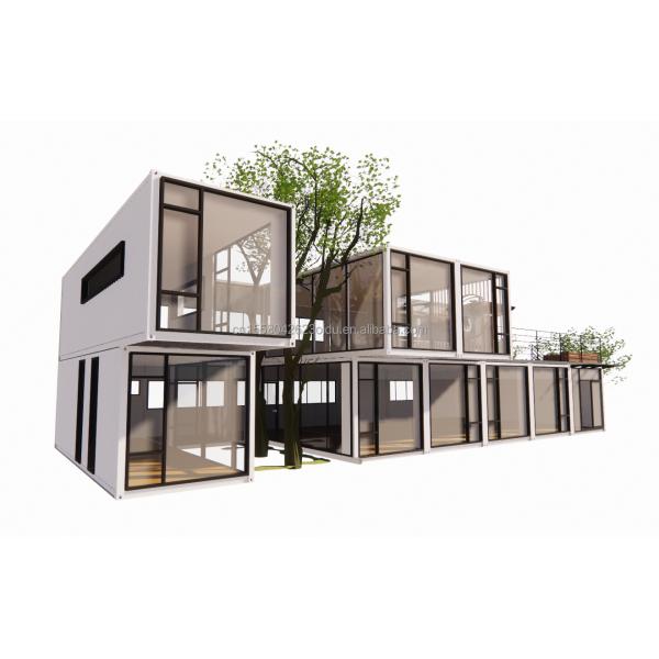 Container Mobile House School Cafeteria Flat Packaging with Customized Color and Design