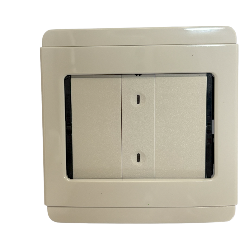 Schneider NEO Dual Programmable Control Panel White + White E5052NL＞WE Aesthetic