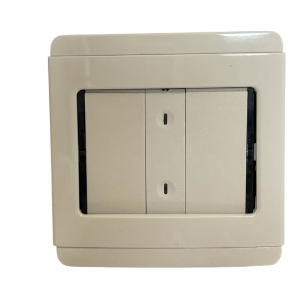 Schneider NEO Dual Programmable Control Panel White + White E5052NL＞WE Aesthetic