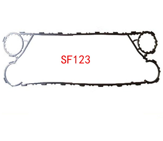 Design Plate Heat Exchanger Gasket with 70 Shore A Hardness and FDA Certificatio
