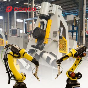 Vertical Ring Rolling Machine with Automatic Feeding and Unloading Unmanned