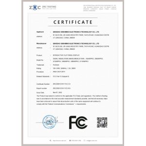 QINGDAO SEEKMIND Electronics Technology Co.,Ltd. Certifications