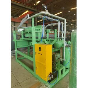 Low Capacity 700pcs Egg Carton Making Machine Two Moulds With CE Certification
