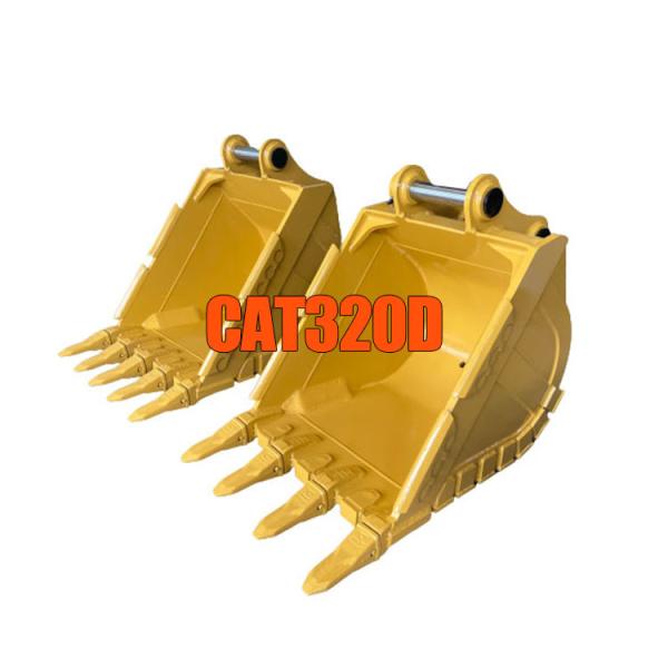 Excavator Rock Bucket Cat320d For CAT320 ZX200 DX200 SY205C , Excavator