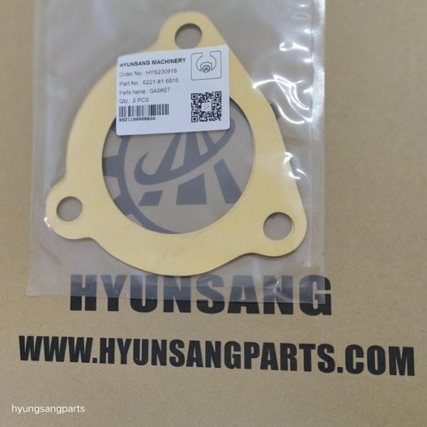 Gasket 6221-81-6810 6221816810 6610-81-2210 6610812210 For Engine S6D125 S6D140