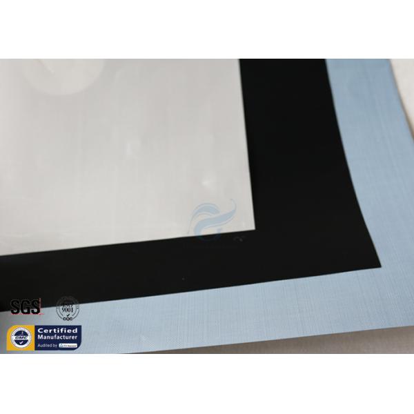 PTFE Coated Fiberglass Fabric Non Stick Stovetop Burner Protector Silver