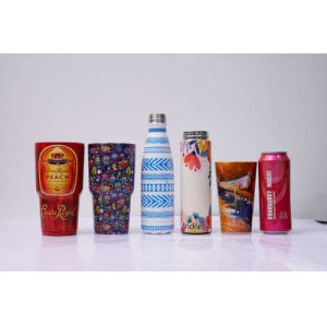 AC 110V Cylinder Inkjet Printer Windows 10 Automatic Cylindrical Printer