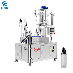 Pneumatic Cosmetic Filling Machine 10ML Semi-Automatic Mascara Capping Machine