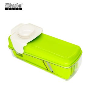 Manual Multifunctional Mandoline Slicer With Container 30*11.5*8CM