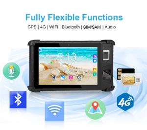 FP08 New China arrival Windows10 Color Display One Dimension Code Handheld Terminal FP08