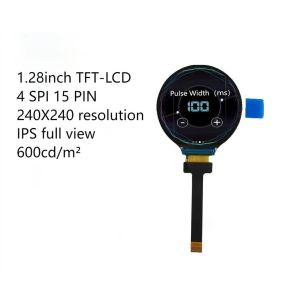 1.28 Inch Round LCD TFT Display Module With Fully Automatic Equipment For