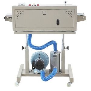 DBF-1000 Automatic Inflating Film Continuous Band Sealer Machine, Plastic Bag