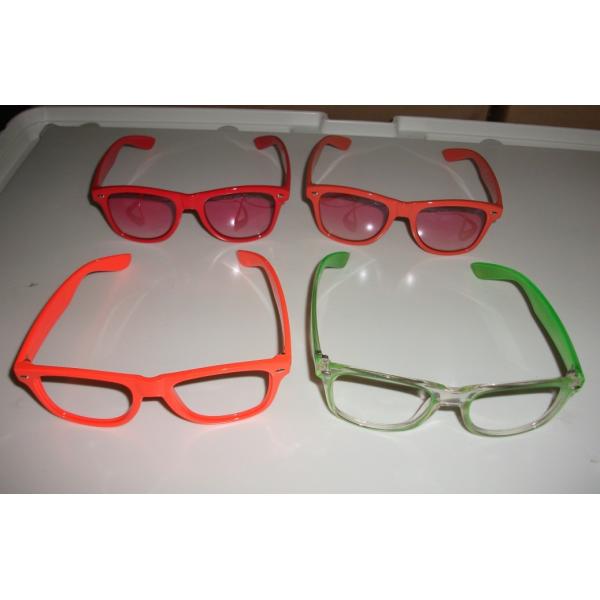 Plastic rainbow prism 3d fireworks glasses of holographic lenses