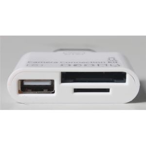 5 in1 Camera Connection Kit, T-FLASH (TF) Card / Micro SD Reader For IPad 2