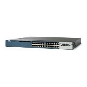 Cisco Manageable 24 Port Gigabit POE Network Switch 1G/10G WS-C3560X-24T-E