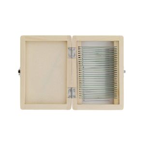 Fixed 25 pcs College Educational Used Prepared Microscope Slides On Microbiology