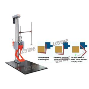 Professional Lab Drop Tester for Surfaces Corner and Edge Drop Test According to