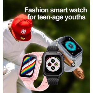 Teenager HD Video Call 4G Gps Tracker Smart Watch D39 1.85 Inch Screen