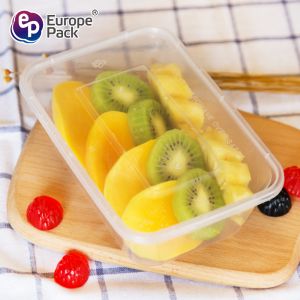 Wholesale 650ml Microwavable disposable plastic food container bento lunch boxes from china suppliers