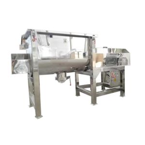 Double Paddle Horizontal Ribbon Mixer