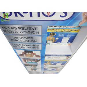 Custom Cardboard Free Standing Display Units / Retail Cardboard Display Shelves