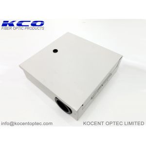 8 Core Fiber Optic Terminal Box FTB with SC/APC Duplex Adapter for Wall Mount