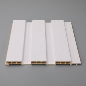 Wholesale Household WPC Laminated Fluted Flat Wall Solid Panel with Eco-Friendly Advantage from china suppliers