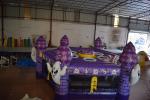 Fun Inflatable Sports Games / Interesting Halloween Round Inflatable Whac - A -