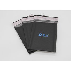 Self Adhesive Seal Kraft Mailer Envelopes , Black Bubble Padded Envelopes