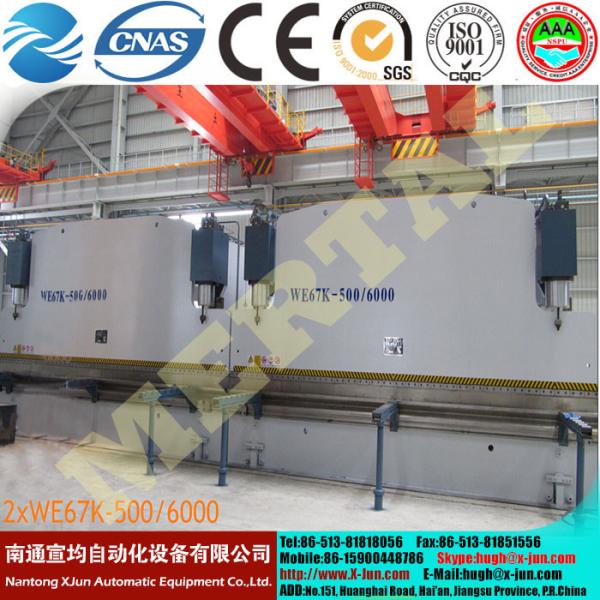 Mertal Plate Automatic CNC Press Brake Machinery High Efficiency and High