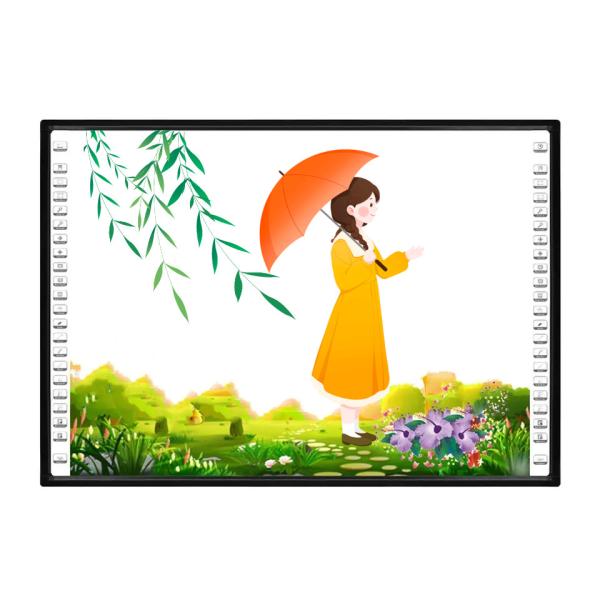 Ceramic/smooth Glossy Plastic Surface IR Interactive Whiteiboard Smart Touch