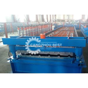 Single Layer Aluminium Roofing Sheet Roll Forming Machine 2 Year Warranty