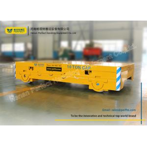 Heavy Load Cart / Rail Transfer Cart Applied Metallurgy Steel Factory