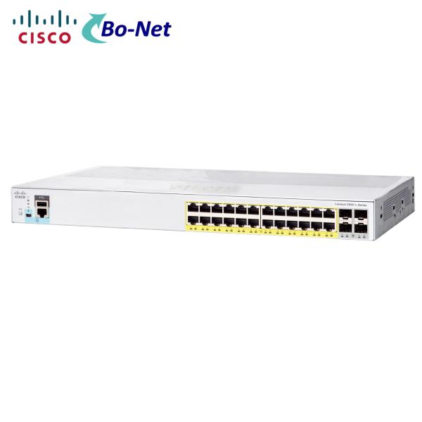 Quality Cisco Network Switches WS-C2960L-24PQ-LL  24 Port PoE Gigabit  Ethernet 4 x 10G SFP+ for sale