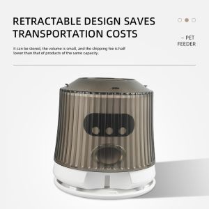 Glomarket Smart Tuya Pet Automatic Feeder Wifi 6L Dog Cat Food App Remote