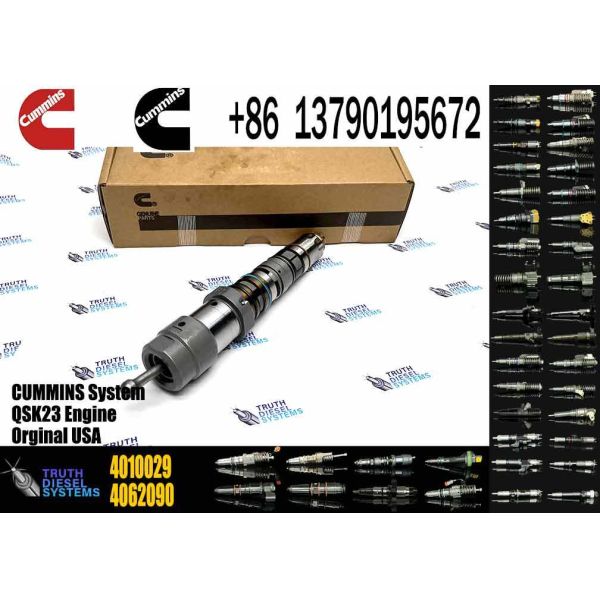 Diesel Engine Parts Fuel Injector 4010029 4001830 for Cummins QSK19 QSK23 QSK60 Engine Series