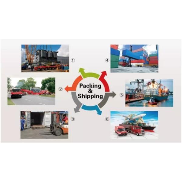 6.3kv Output Voltage Oil Immersed Transformer 5000kva 2 Windings Coil