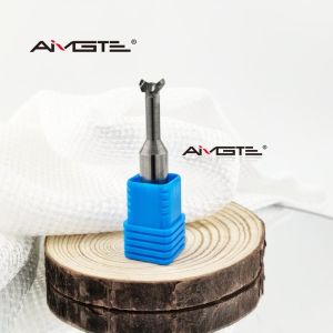 10mm 3 Flute Carbide Dovetail Cutter with Relief Angle CNC Router Bit for Wood