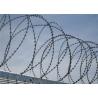 Barbed Tape Razor Wire Made in Coils concertina line for Security Barrier Fencing for sale