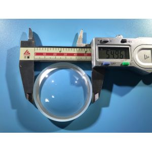 Polished Synthetic Sapphire Optical Windows Glass Quartz / BK7 Dome Lens